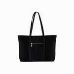 Sac cabas Solis noir vue de face sans breloque