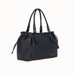Sac cabas Elios bleu marine vue de face sur fond clair