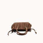 Sac à main Arles marron vue de profil