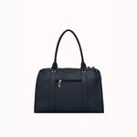 Sac à main Noema bleu marine vue de face, deux anses